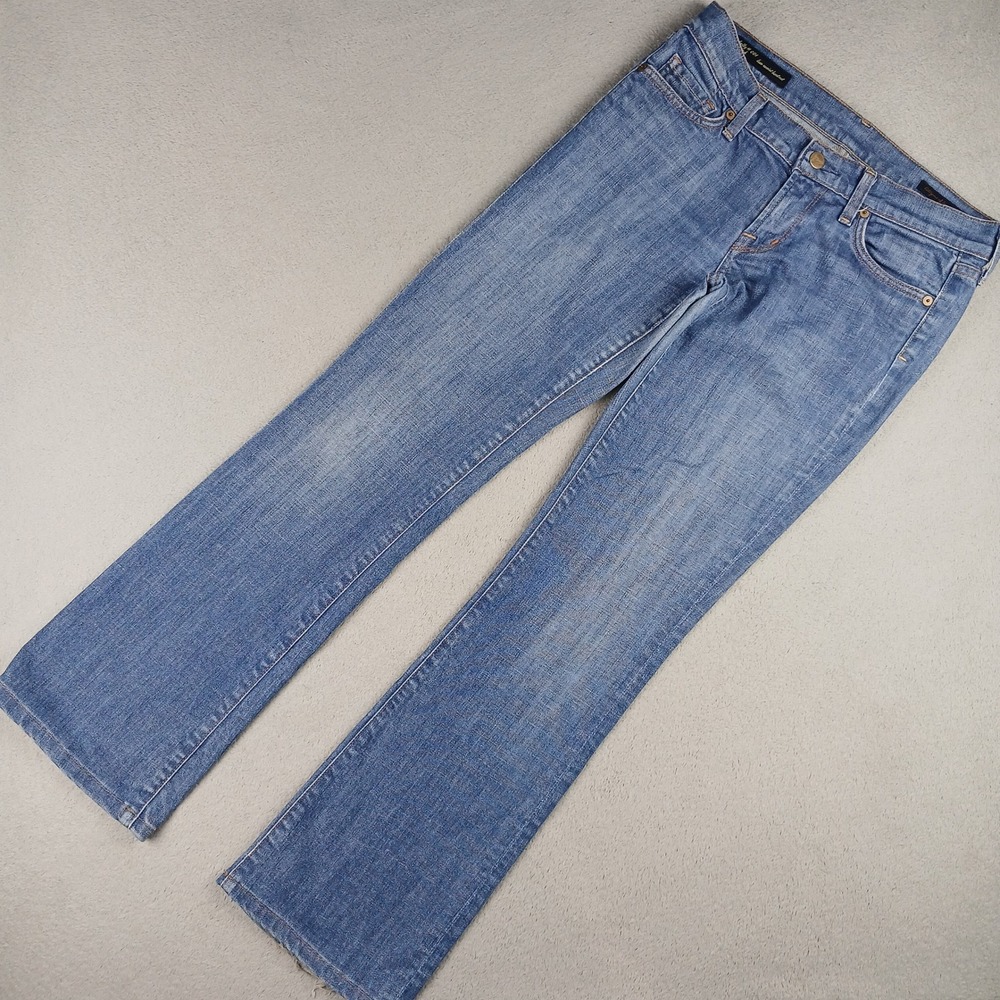 Citizens of Humanity Kelly 001 Jeans Womens 28 Low Waist Bootcut Blue Stretch